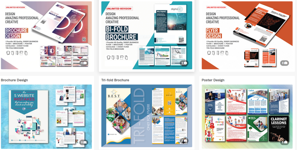 Brochure Design Working Sample